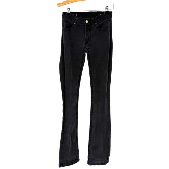 Kimes Ranch Betty Black Western Jeans Cowgirl Rodeo LONG Womens Size 0 x 36